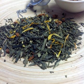 Grüner Tee Sanddorn