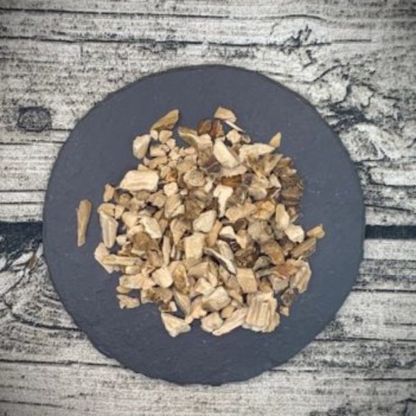 Kalmuswurzel geschnitten