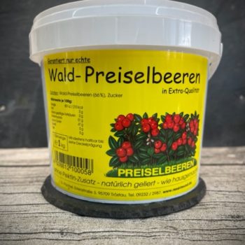 5021-1 Wald-Preiselbeeren 1kg